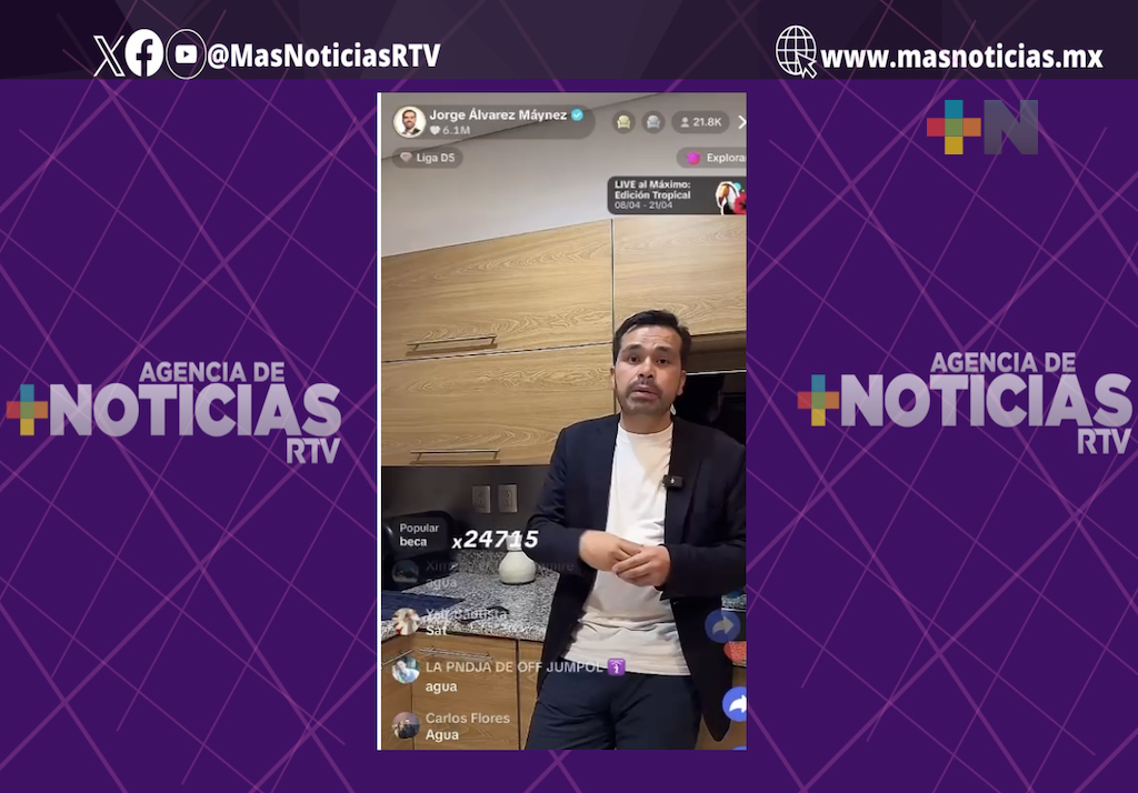 Jorge Álvarez comparte propuestas en materia fiscal a través de TikTok